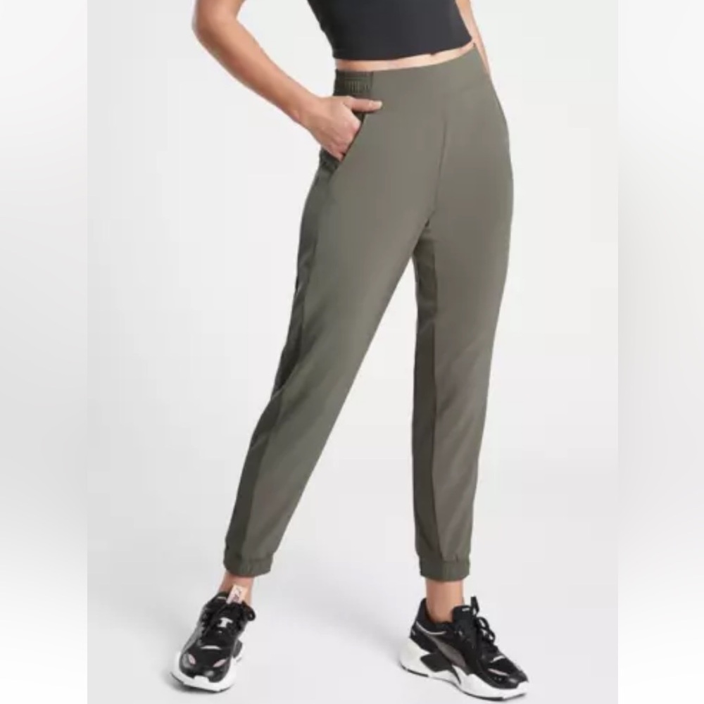 Athleta Olive Green Brooklyn Joggers